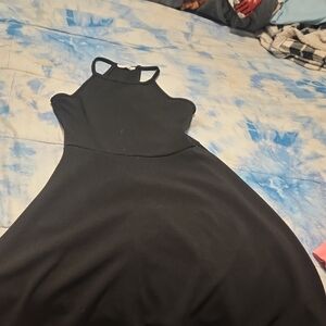 Chic Black Sleeveless Dress